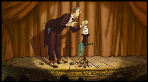 L'Illusionniste de Sylvain Chomet 